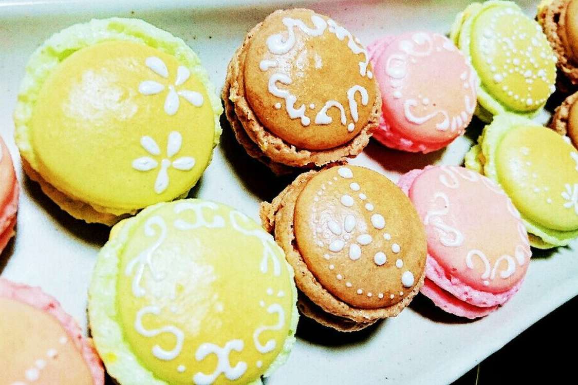 可愛いアイシング マカロン レシピ 作り方 By Jack39栄養士 クックパッド 簡単おいしいみんなのレシピが379万品