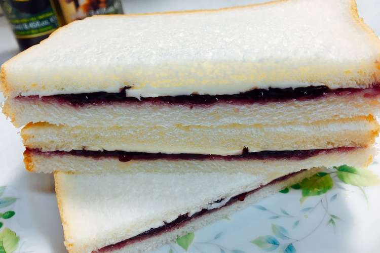サンドイッチ クリームチーズ ジャム レシピ 作り方 By 手抜き時々がんばるる クックパッド 簡単おいしいみんなのレシピが358万品