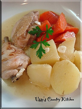 鶏肉の煮込みwithじゃがいも&人参
