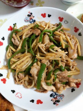 簡単☆青椒肉絲(チンジャオロースー)