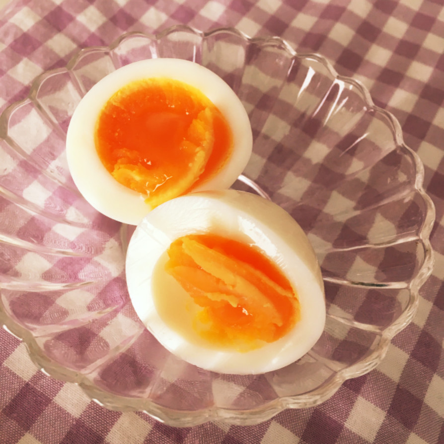 沸騰5分で簡単☆半熟卵の画像