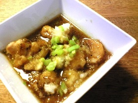 めんつゆで簡単!鶏肉のおろし煮