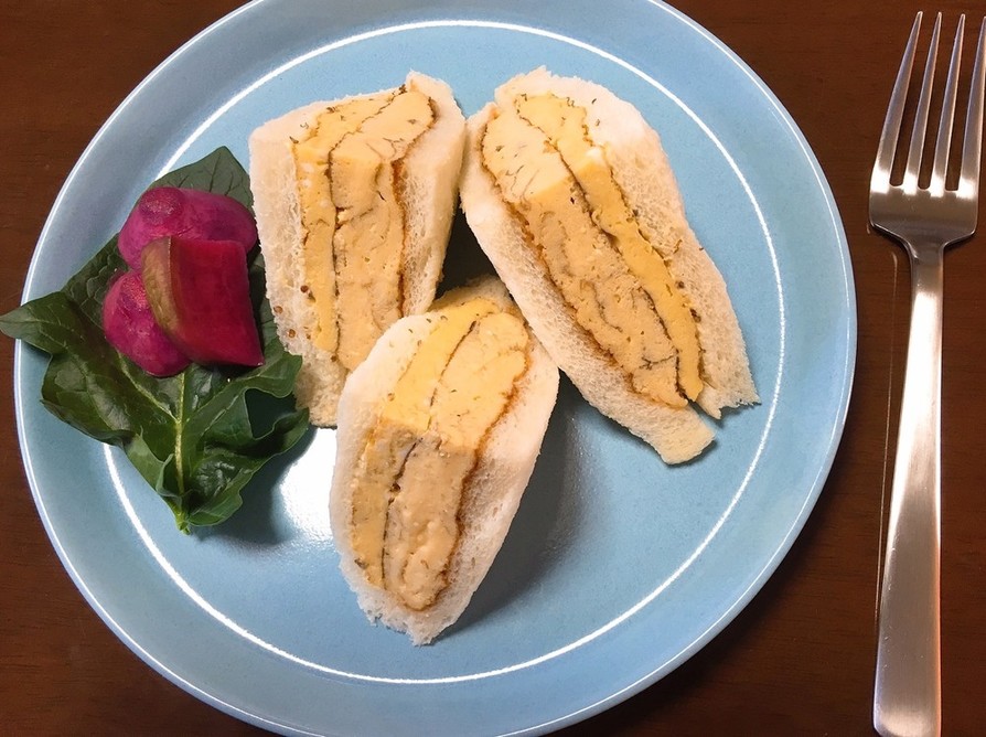 喫茶店マドラグ風サンドイッチの画像