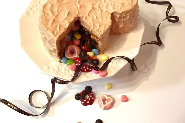 ミッキーdeかくれんぼケーキ レシピ 作り方 By Noripetit クックパッド 簡単おいしいみんなのレシピが376万品
