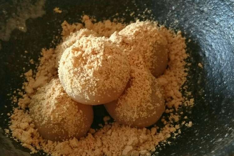 豆腐できなこだんご 豆腐っぽくない レシピ 作り方 By こえにゃん クックパッド 簡単おいしいみんなのレシピが355万品