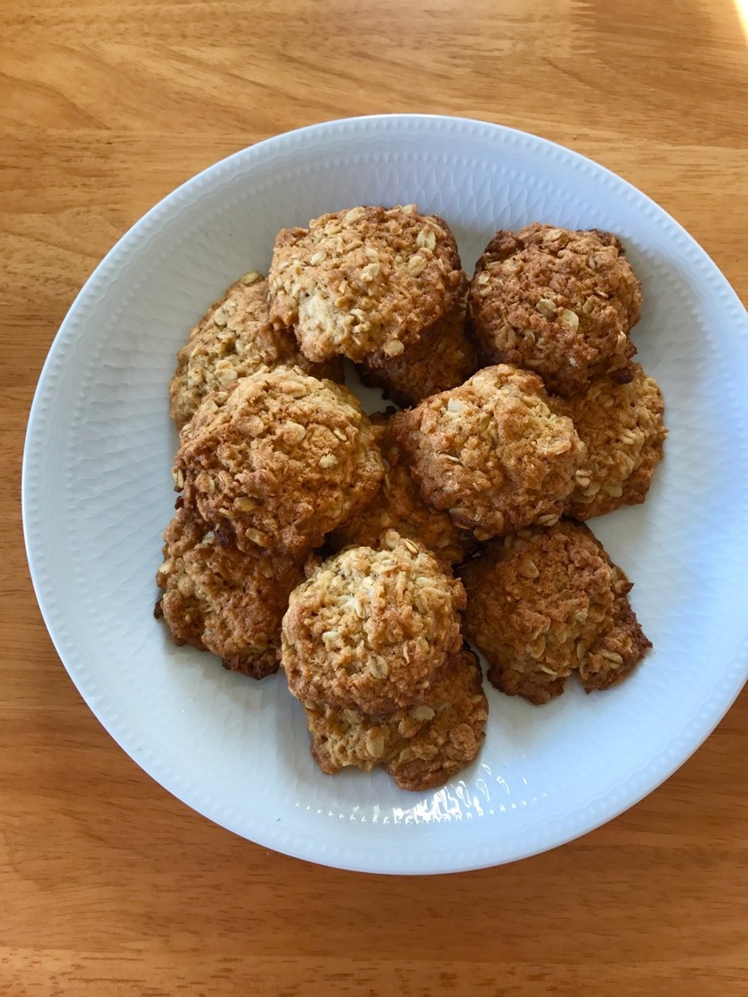 全粒オートミールクッキーのレシピ