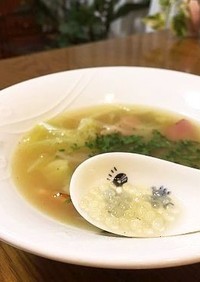 タピオカコンソメ風スープ