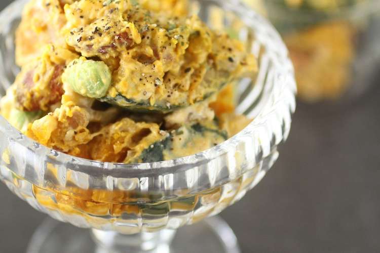 ハロウィンおかずに デリ風かぼちゃサラダ レシピ 作り方 By Lily Maman クックパッド 簡単おいしいみんなのレシピが360万品