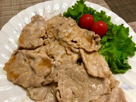 ☆簡単!5分で!豚の生姜焼き♪