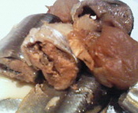 お鍋で出来る!秋刀魚骨まで梅煮