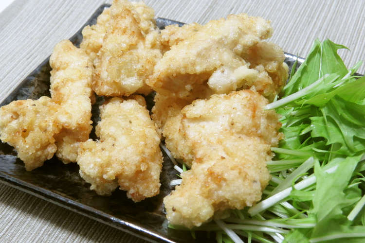 簡単 ササミで塩唐揚げ レシピ 作り方 By ふくみ食堂 クックパッド 簡単おいしいみんなのレシピが376万品