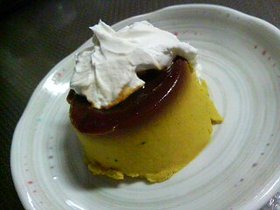 かぼちゃプリン