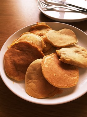 簡単もちふわキャロットパンケーキ