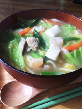 紀文 糖質0麺♡海鮮ちゃんぽん