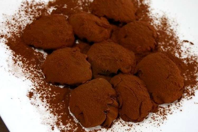 大人バレンタイン 生チョコ ガナッシュ レシピ 作り方 By だんどり亭 クックパッド 簡単おいしいみんなのレシピが352万品