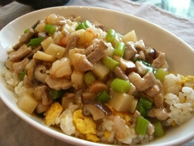 具沢山♪我が家のあんかけチャーハン