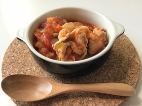 【風邪予防に】簡単♪豚肉のトマト煮