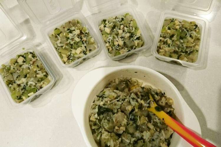しらす 高野豆腐 栄養満点 離乳食中期 レシピ 作り方 By さちこ ママ クックパッド 簡単おいしいみんなのレシピが360万品