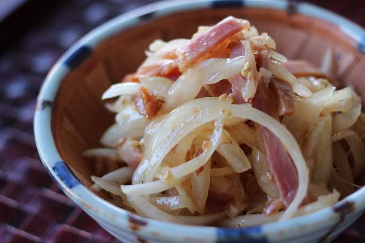 おつまみ チャーシューと玉ねぎの和え物 レシピ 作り方 By Mtg クックパッド