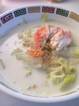 あったまろう♩ミルク塩ラーメン