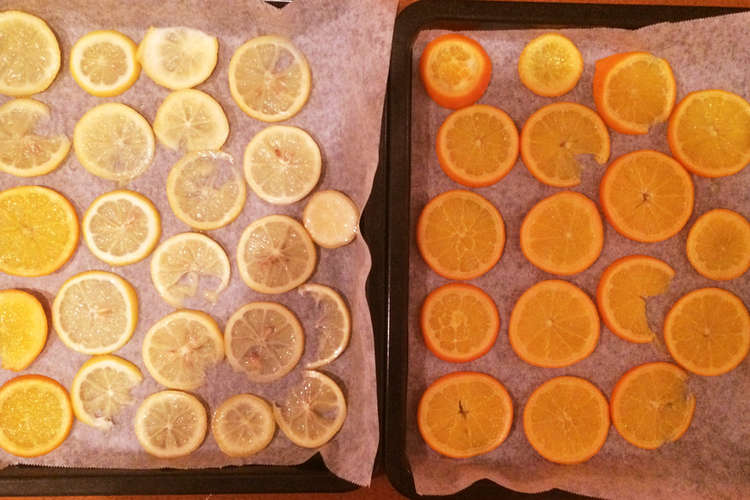 トッピングに ドライオレンジとレモン レシピ 作り方 By Karintōbun クックパッド