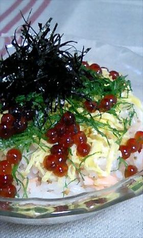 鮭のシンプル混ぜ御飯U・ェ・U