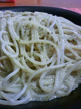 ジェノバクリームパスタ