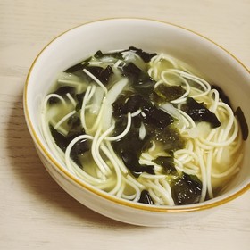 *簡単!お味噌汁×にゅうめん*
