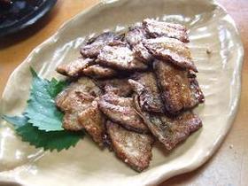 秋刀魚のこってり焼き。