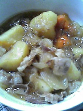 圧力鍋で☆簡単肉じゃが