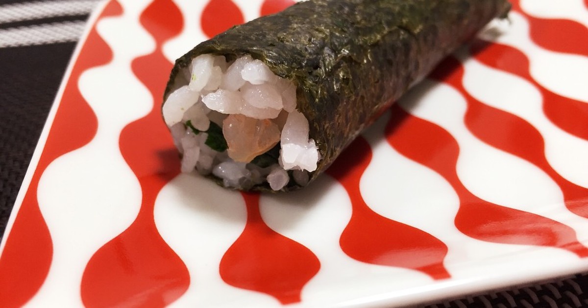 海苔が噛み切りやすい恵方巻 幼児もok レシピ 作り方 By ゆかりんごの台所 クックパッド 簡単おいしいみんなのレシピが357万品