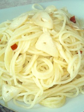 手間なし!簡単ペペロンチーノ!