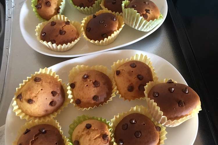 チョコチップカップケーキ レシピ 作り方 By クックlxbf15 クックパッド