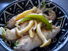 豚肉の野菜巻き