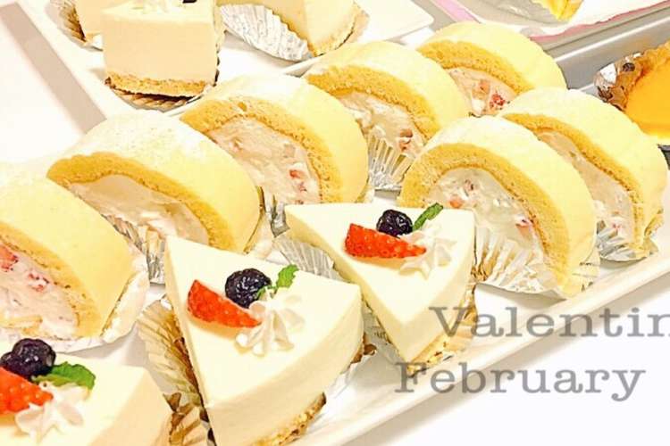 Hmで簡単 ふわふわいちごのロールケーキ レシピ 作り方 By Manana クックパッド 簡単おいしいみんなのレシピが350万品