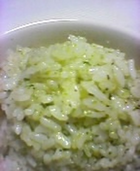 ☆ジェノベーゼで混ぜご飯☆