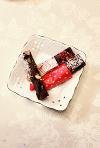 バレンタインに♡簡単生チョコバー