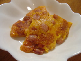ソーセージとじゃがいものお焼き