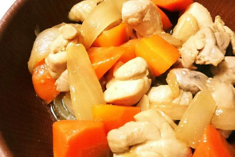 鶏もも肉とニンジンとタマネギの甘酢炒め レシピ 作り方 By ミドリャフカ クックパッド 簡単おいしいみんなのレシピが360万品