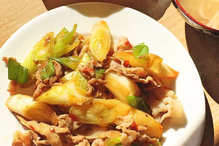 豚肉と白ネギの簡単豆板醤炒め レシピ 作り方 By なむい クックパッド 簡単おいしいみんなのレシピが375万品