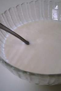 ヤギのミルクで作るKefir