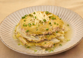 白菜と豚挽き肉のミルフィーユ