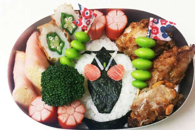 キャラ弁 仮面ライダーフォーゼ レシピ 作り方 By Es I クックパッド 簡単おいしいみんなのレシピが361万品