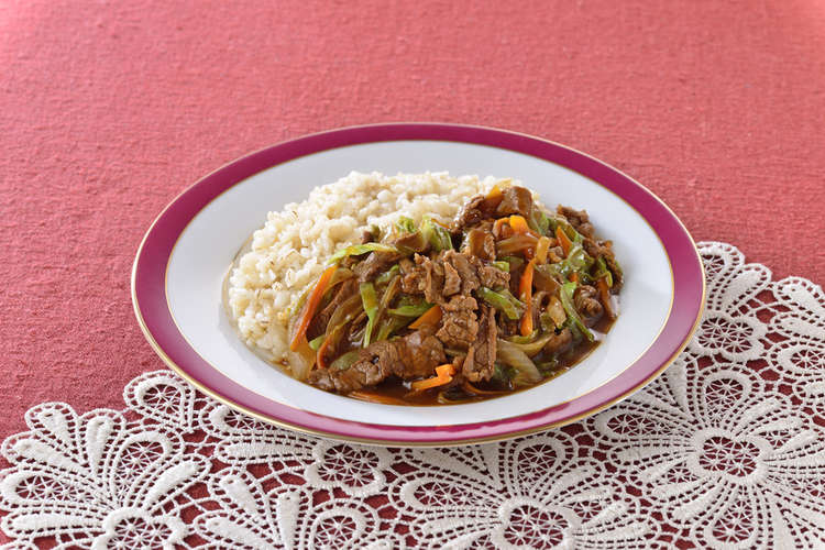 ごはんにかける簡単ビーフシチュー風 レシピ 作り方 By 大麦生活 クックパッド 簡単おいしいみんなのレシピが349万品