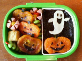 ハロウィン♪のお弁当(キャラ弁)