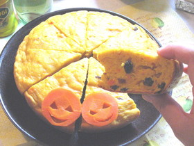 秋色ハロウィン オバケーキ