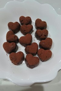 バレンタイン♡生チョコクランチ