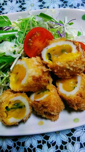 冷凍カボチャの手抜きコロッケ