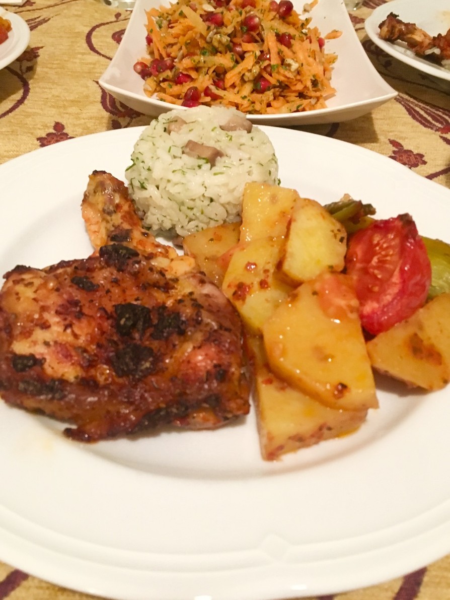 チキンと野菜のオーブン焼き☆トルコの画像
