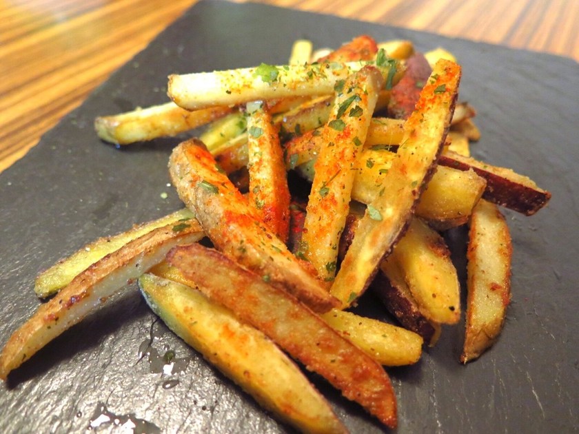 カブとサツマイモのフライドポテトのレシピ